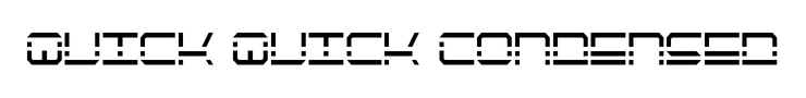 Quick Quick Condensed