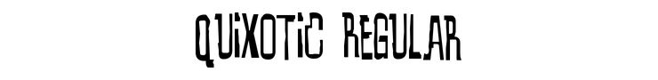 Quixotic Regular