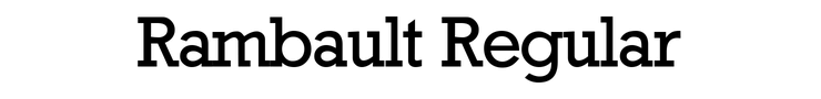 Rambault Regular