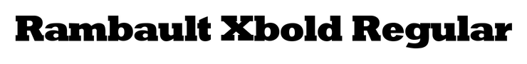 Rambault Xbold Regular