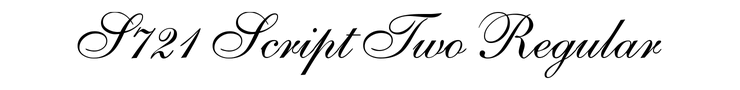 S721 Script Two Regular