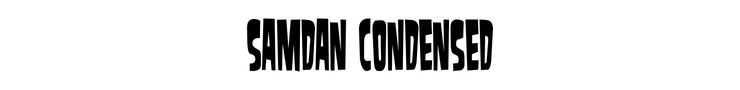 Samdan Condensed