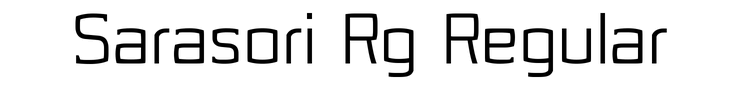 Sarasori Rg Regular