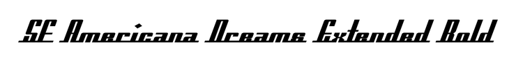 SF Americana Dreams Extended Bold