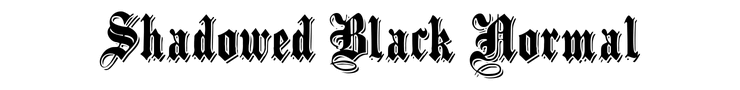 Shadowed Black Normal