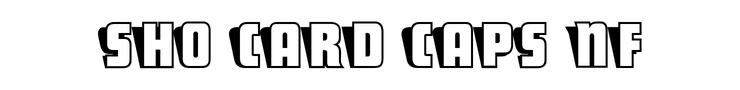 Sho Card Caps NF