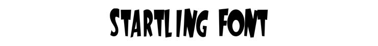 Startling Font