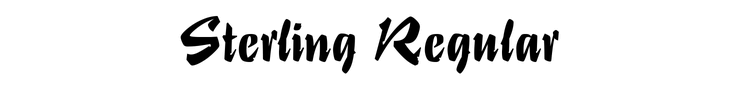 Sterling Regular