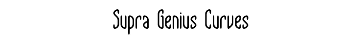 Supra Genius Curves