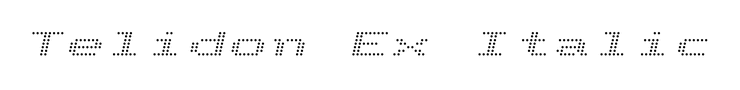 Telidon Ex Italic