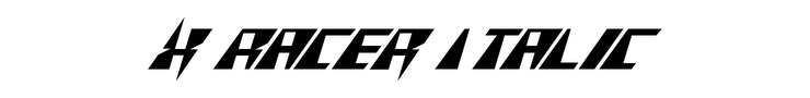 X Racer Italic