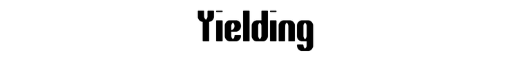 Yielding