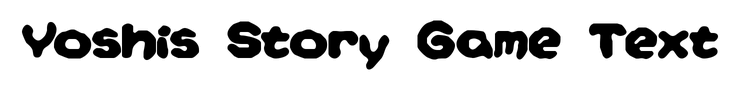 Yoshis Story Game Text