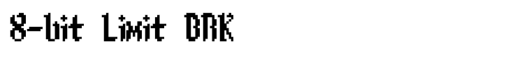 8-bit Limit BRK