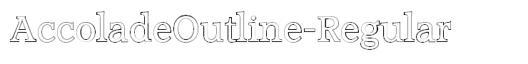 AccoladeOutline-Regular