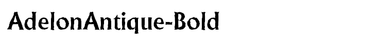 AdelonAntique-Bold