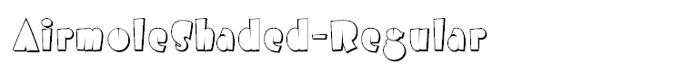 AirmoleShaded-Regular
