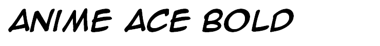 Anime Ace Bold