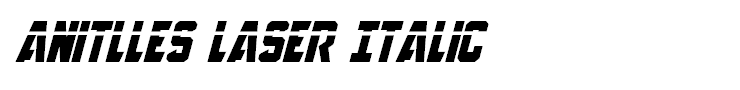 Anitlles Laser Italic