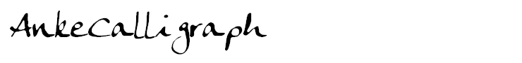 AnkeCalligraph