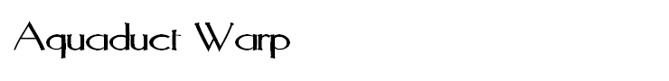 Aquaduct Warp