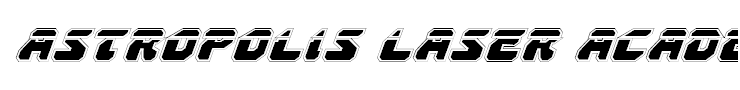 Astropolis Laser Academy Italic