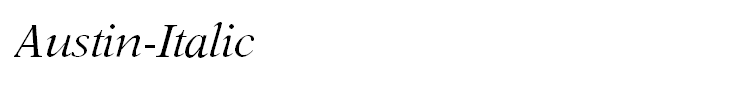 Austin-Italic
