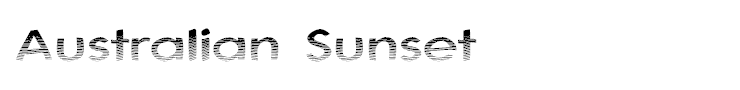 Australian Sunset