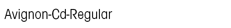 Avignon-Cd-Regular