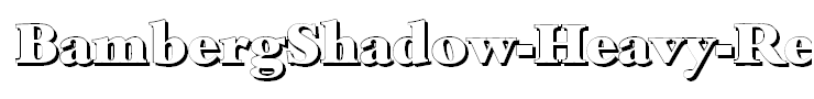 BambergShadow-Heavy-Regular