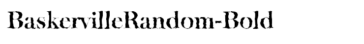 BaskervilleRandom-Bold