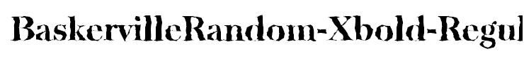 BaskervilleRandom-Xbold-Regular
