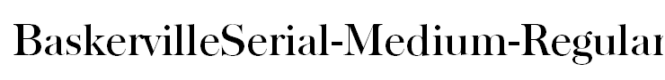 BaskervilleSerial-Medium-Regular