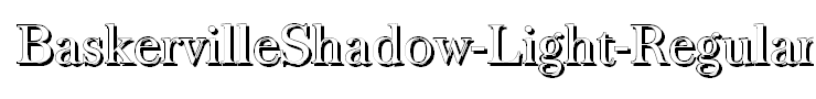 BaskervilleShadow-Light-Regular
