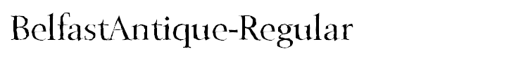 BelfastAntique-Regular