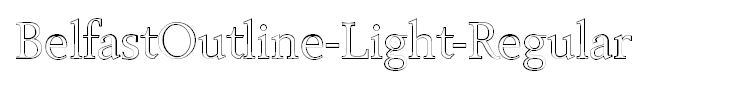 BelfastOutline-Light-Regular