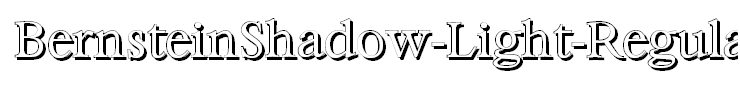 BernsteinShadow-Light-Regular