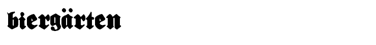 Biergärten