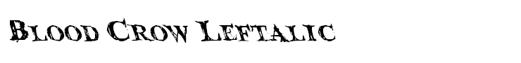 Blood Crow Leftalic