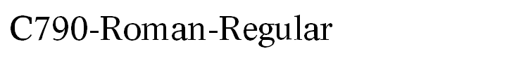 C790-Roman-Regular