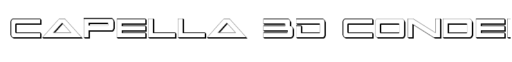 Capella 3D Condensed
