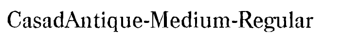 CasadAntique-Medium-Regular