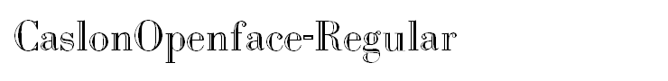 CaslonOpenface-Regular