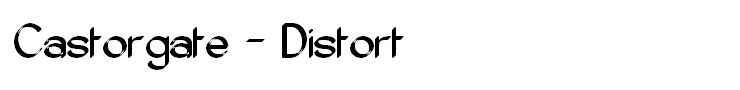 Castorgate - Distort