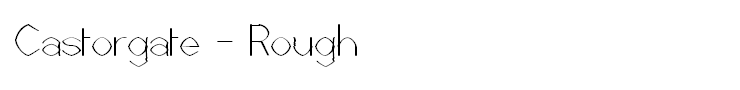 Castorgate - Rough