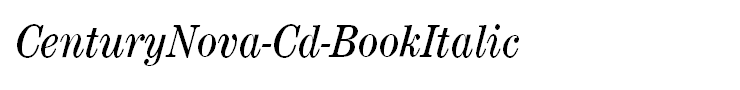 CenturyNova-Cd-BookItalic