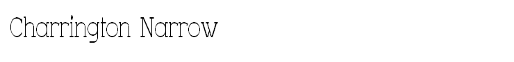 Charrington Narrow
