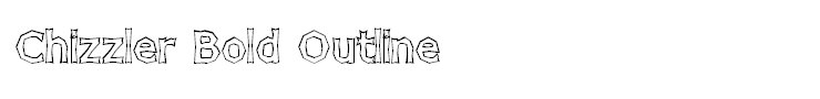 Chizzler Bold Outline