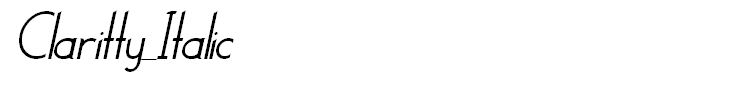 Claritty_Italic