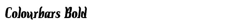 Colourbars Bold